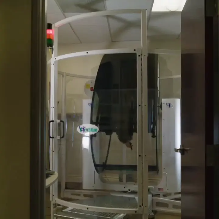 The GyroStim chair in the Rancho Santa Fe clinic
